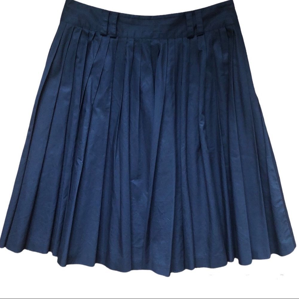 CLUB MÓNACO black pleated midi skirt